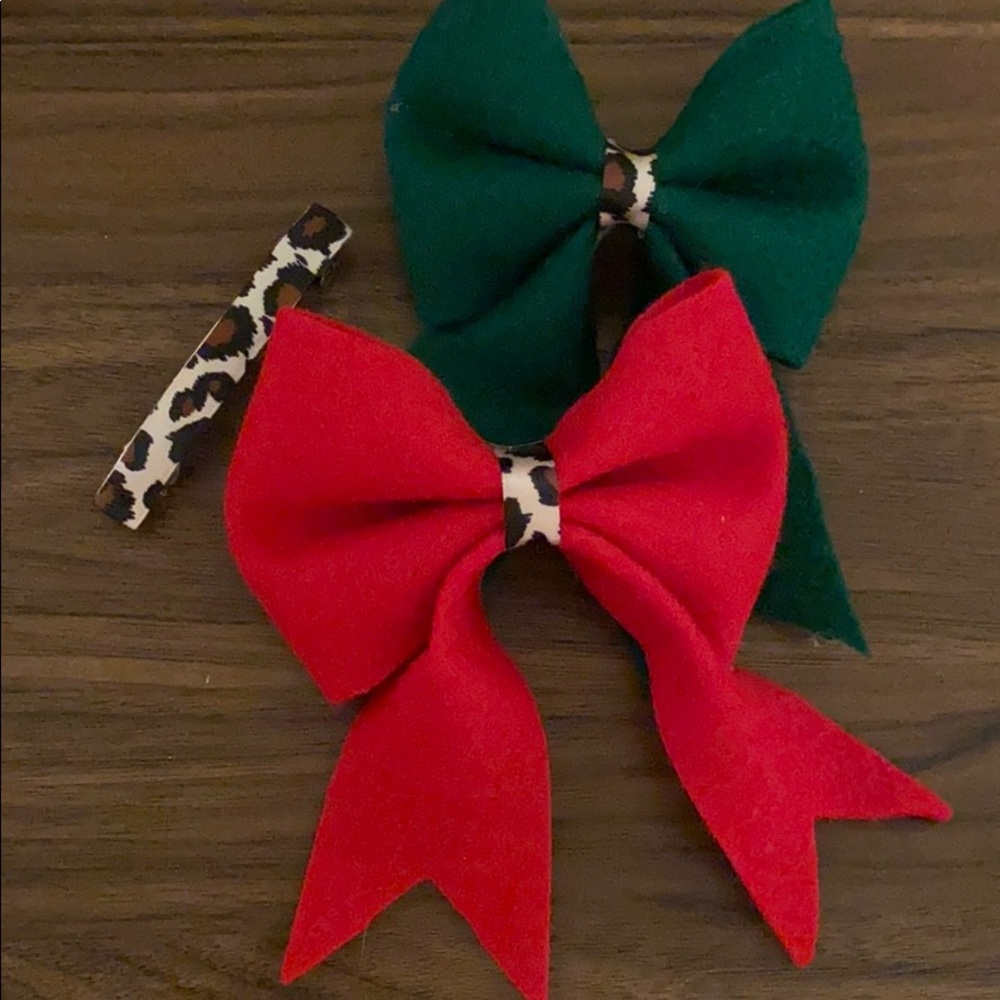 Handmade Bows: Winter color set